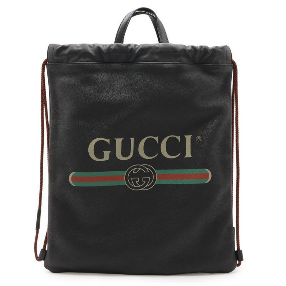 Gucci Print Coco Capitan Drawstring Backpack Sac … - image 1
